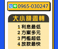 「彰化借款」大小額週轉 方案多元 | 利息最低 門檻最低放款最快