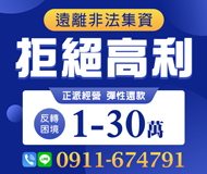 「高雄借款」拒絕高利 反轉困境 | 1~30萬 正派經營