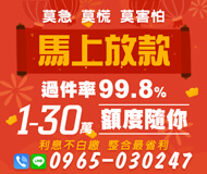 「基隆借款」馬上放款 額度隨你 | 1~30萬 利息不白繳整合最省利